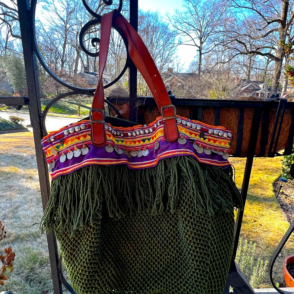 Elliott Mann Indie handmade tote bag.
